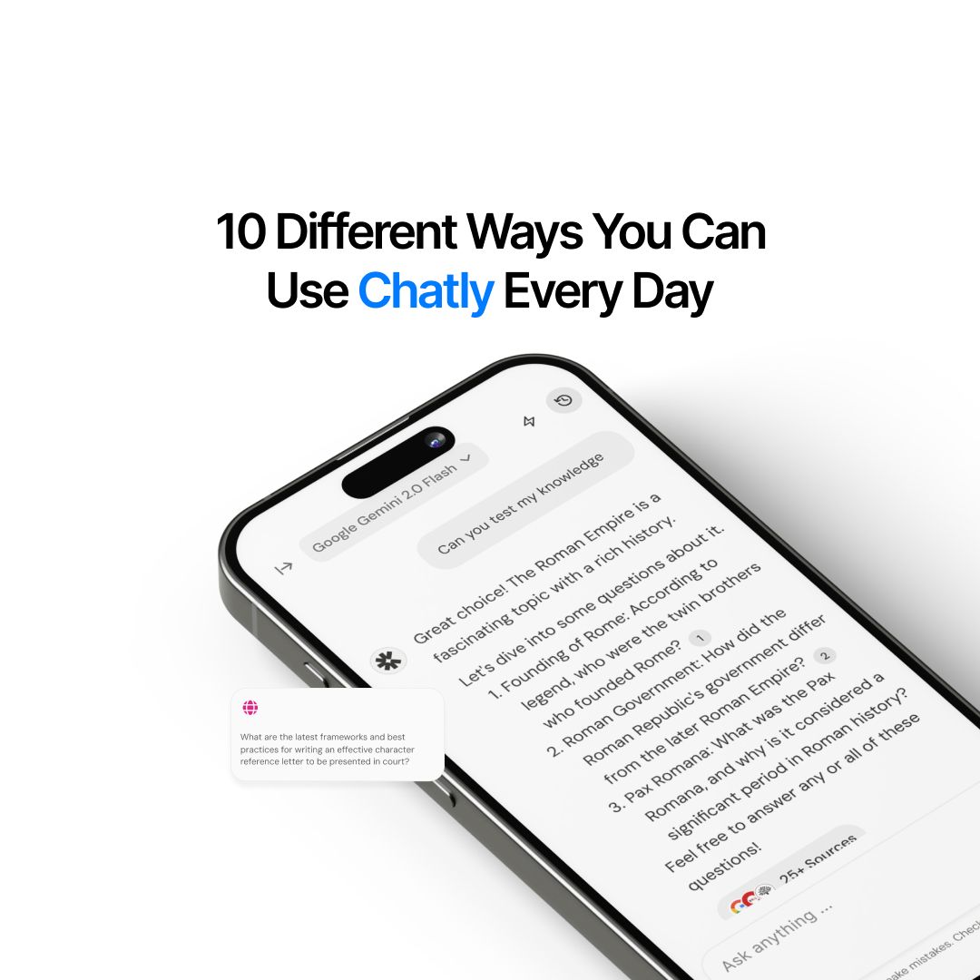 10 Different Ways You Can Use Chatly AI Chat and Search Every Day