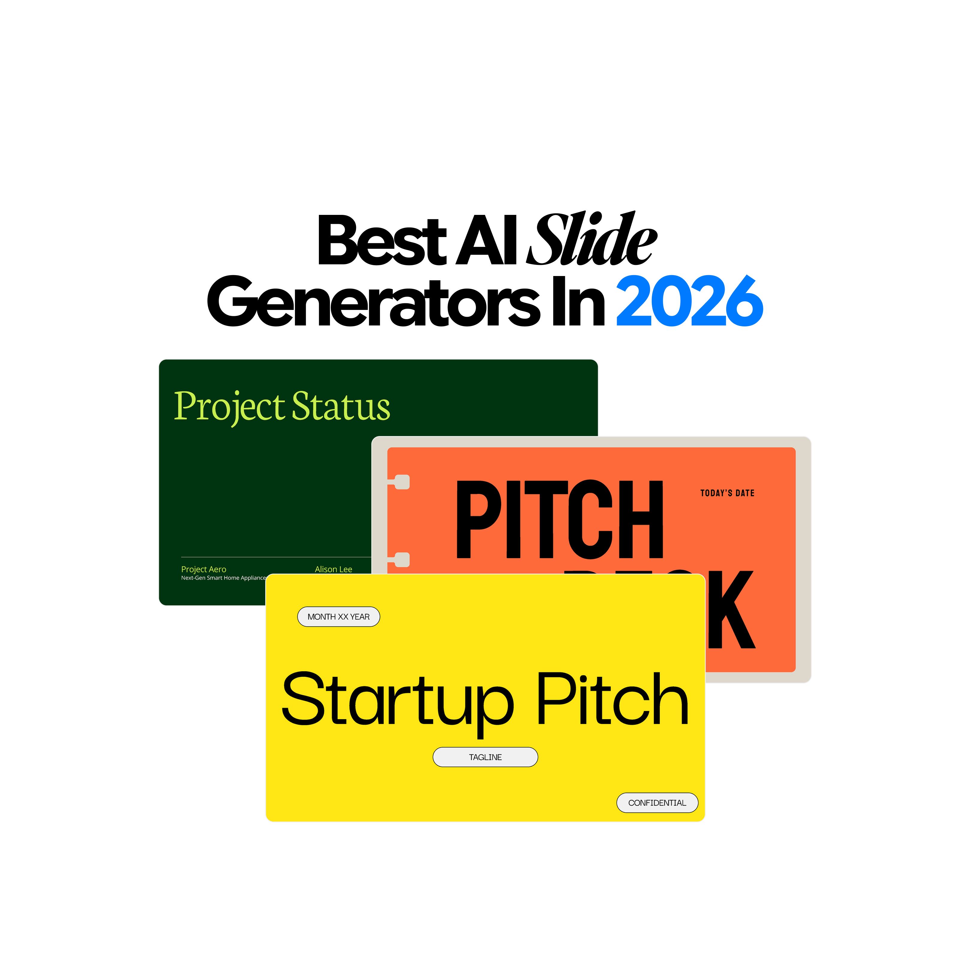 Best AI Slide Generators for Creating Presentations Faster