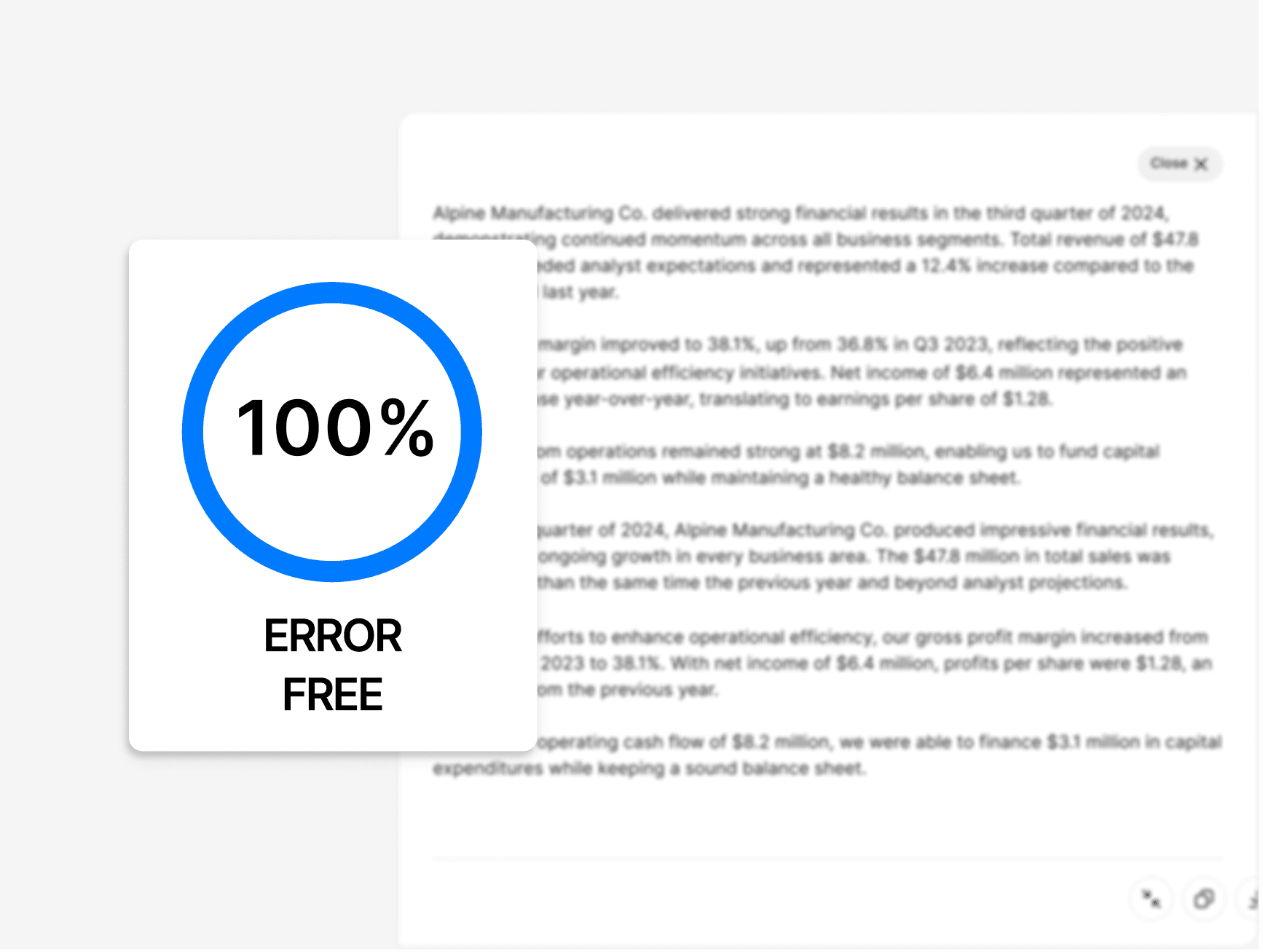 Built-In Error Checking