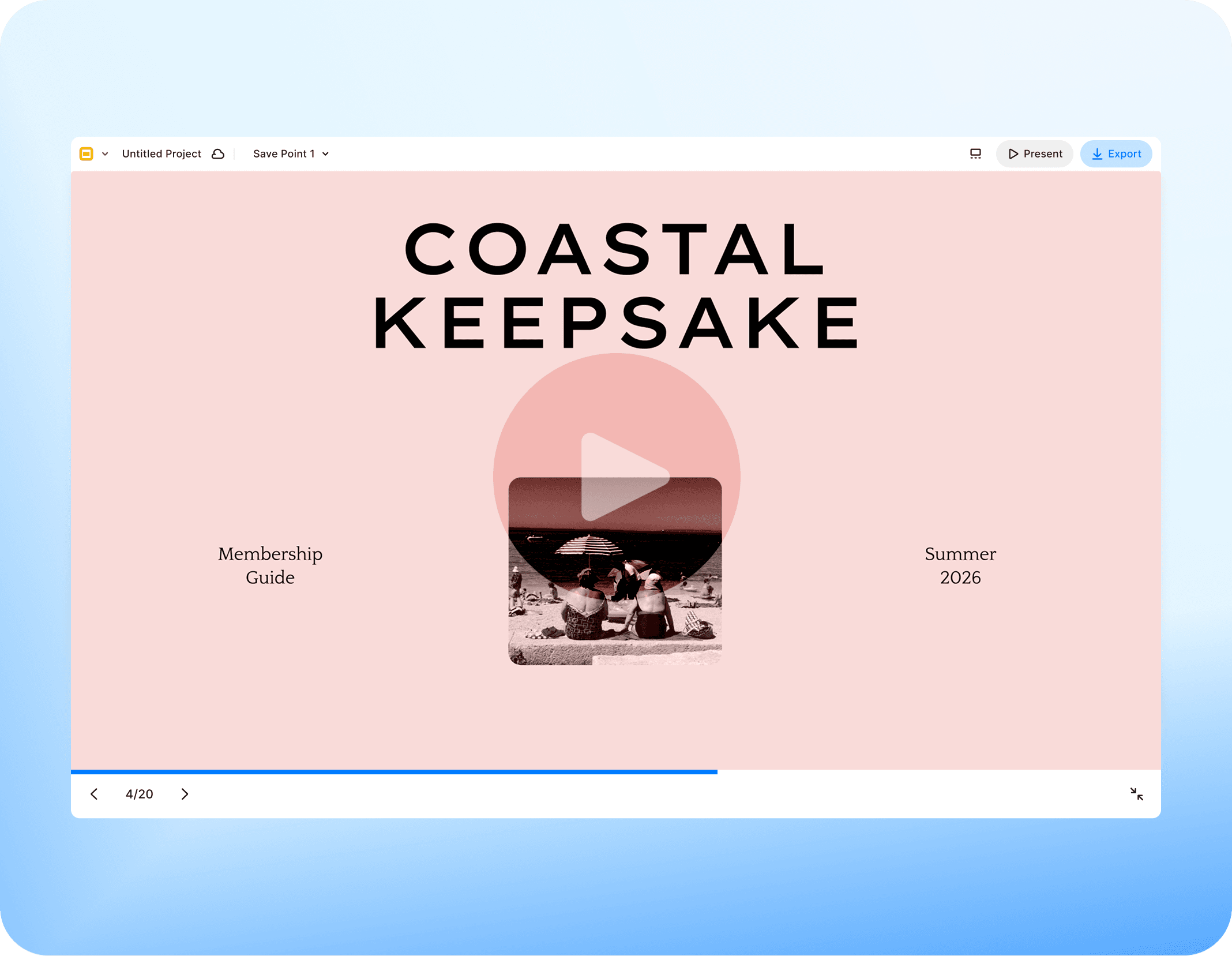Built-in Presentation Mode
