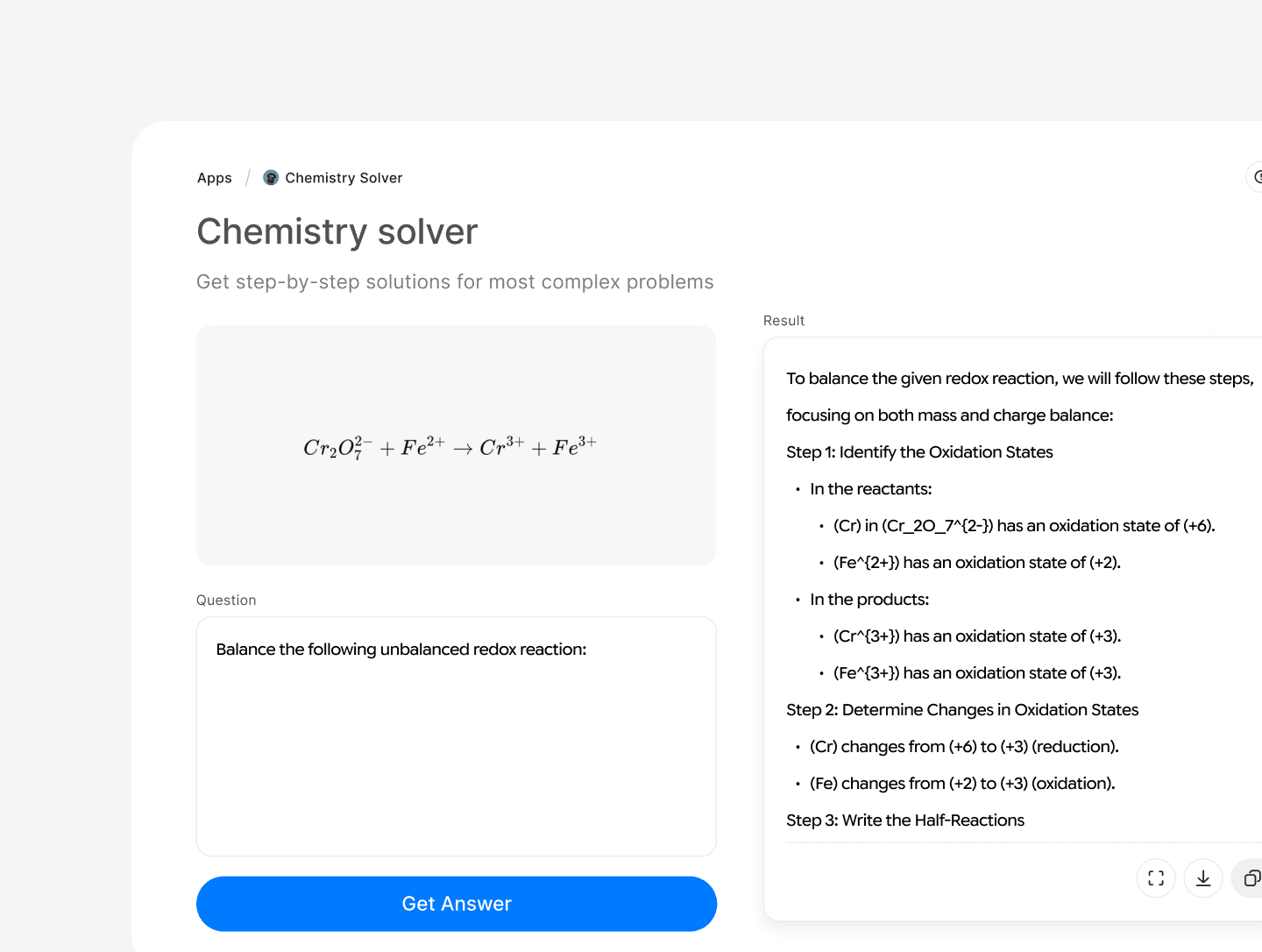 Balance Any Equation Instantly