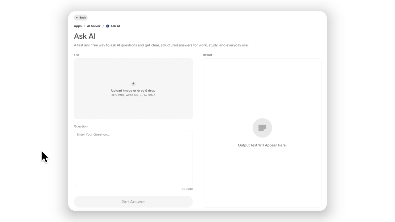 Get Instant AI Responses