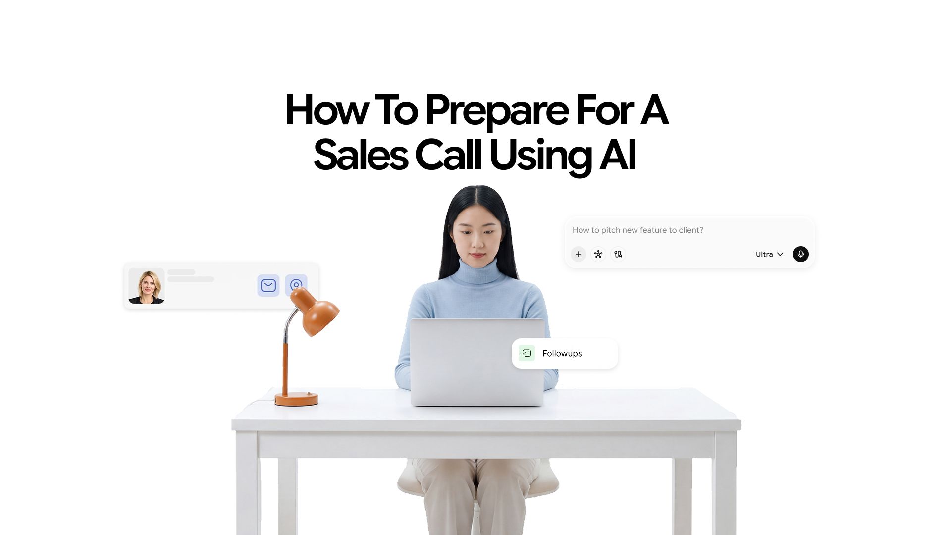 How to Prepare for a Sales Call Using AI