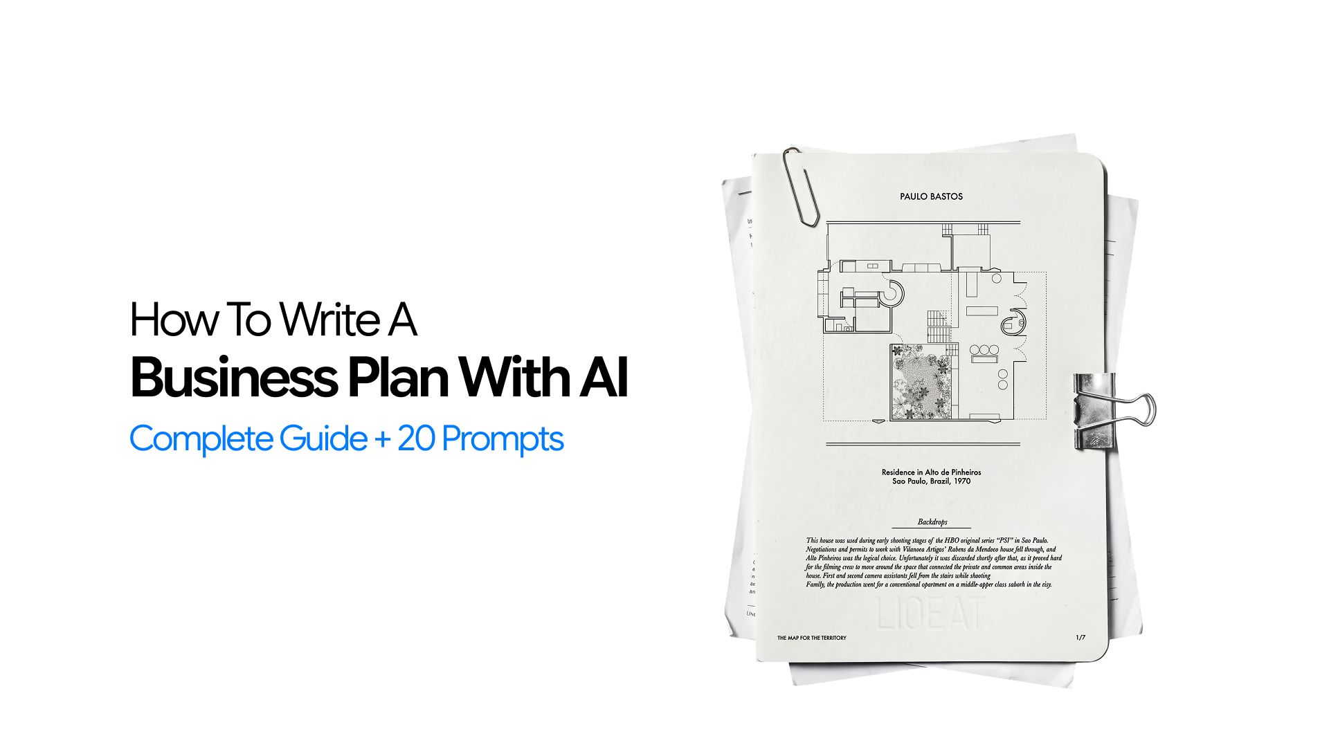 How to Write a Business Plan with AI 