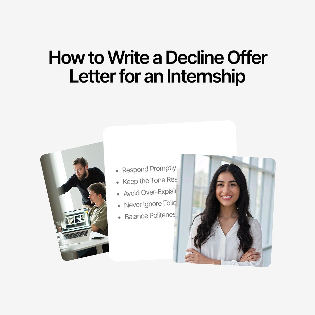 How to Decline an Internship Offer Professionally and Politely