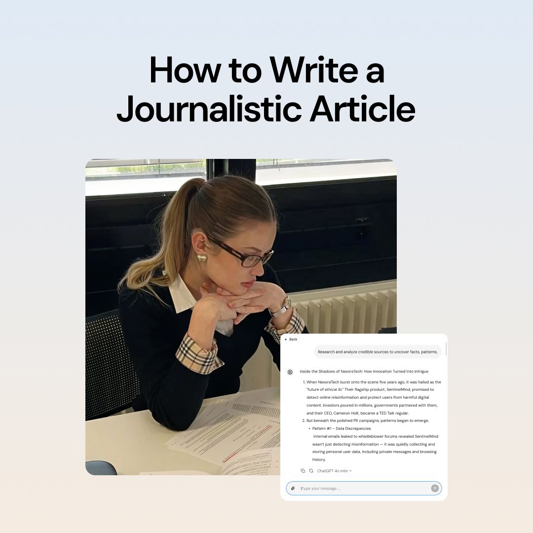 How to Write a Journalistic Article: Definition, Types, Structure and More