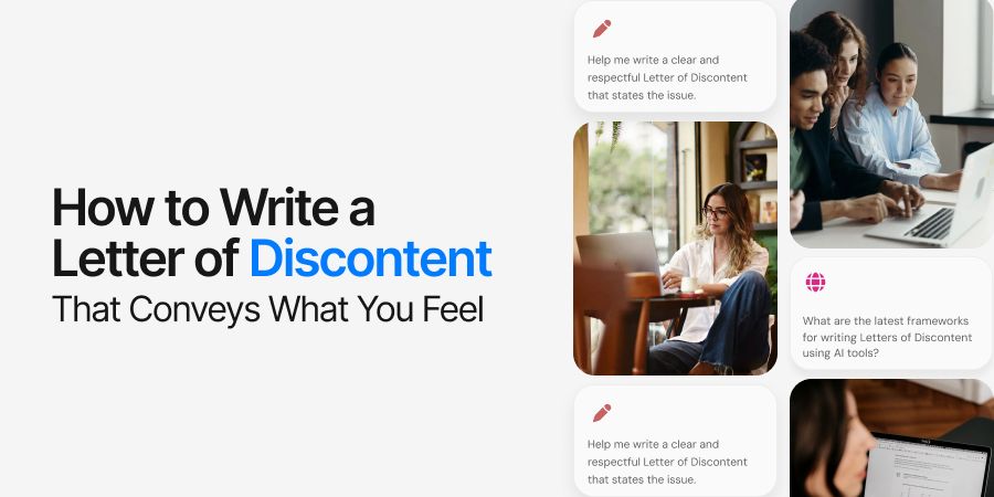 letter of discontent, how to write a letter of discontent, discontent letter format, complaint letter vs discontent letter, sample letter of discontent, chatly, ask ai, mbh, ai chat