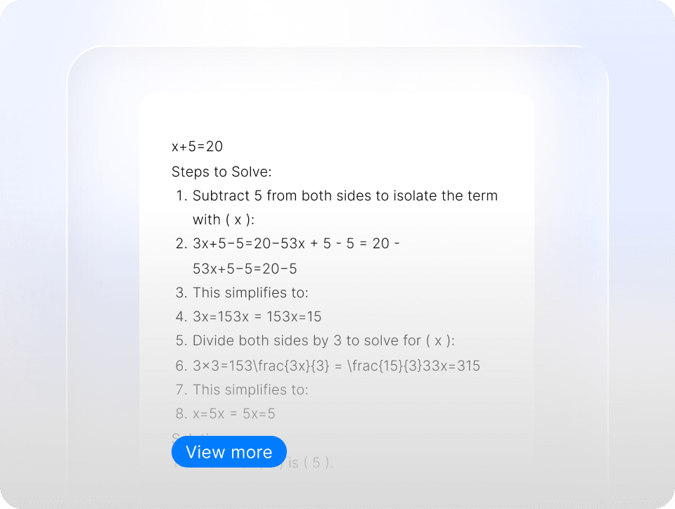 Instant Step Solutions