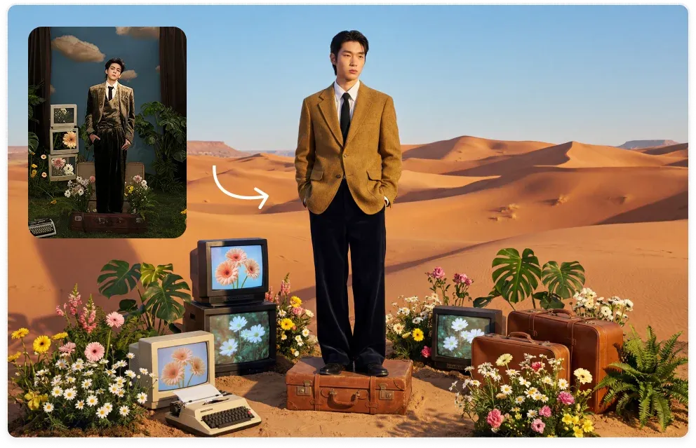 Precise Edits Through Simple Prompts