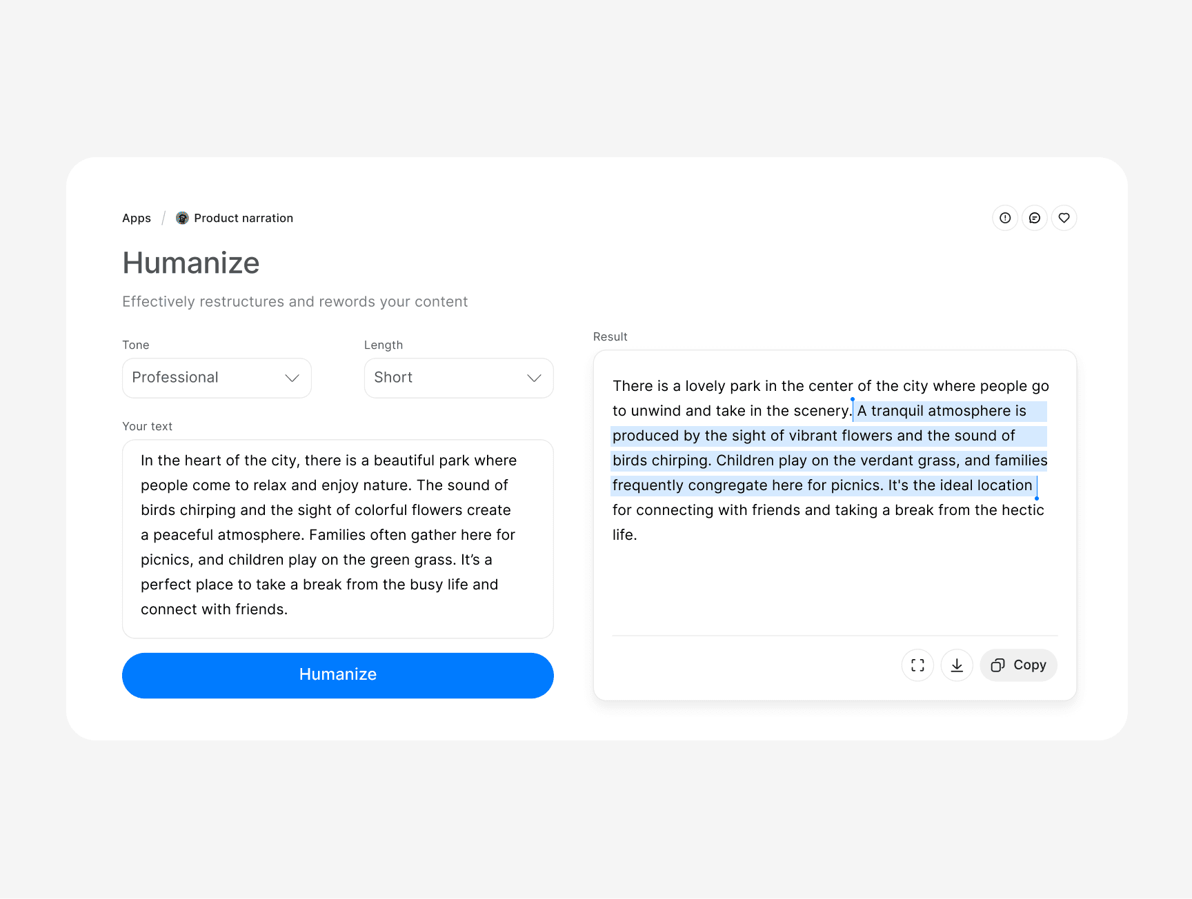 Preservation of Original Intent