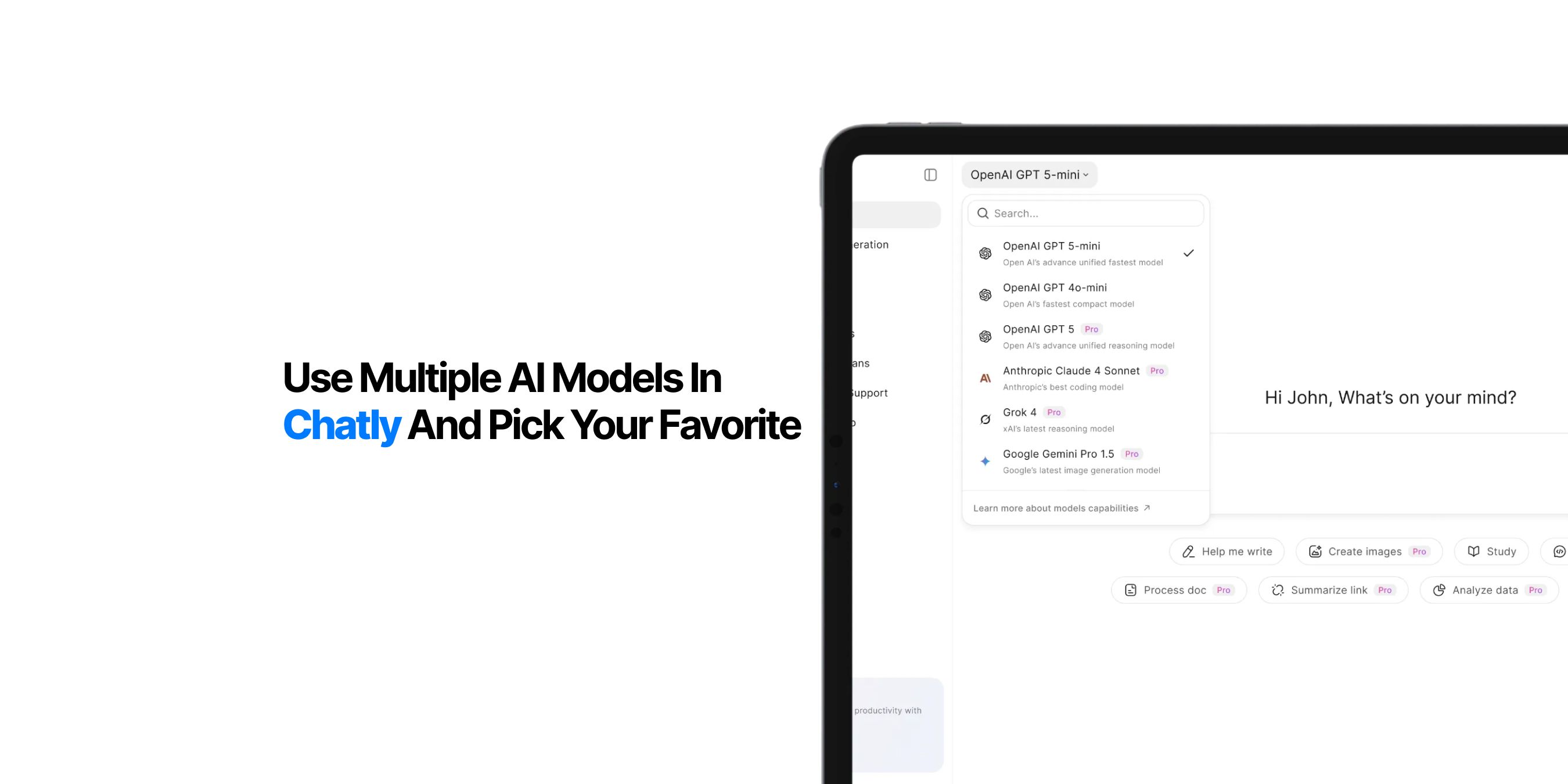 Top AI Models in One Place