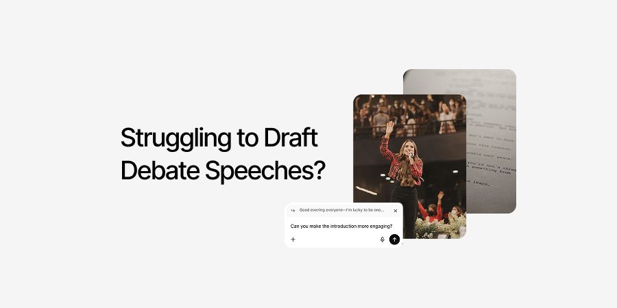 Start Writing Better Debate Speeches with Chatly