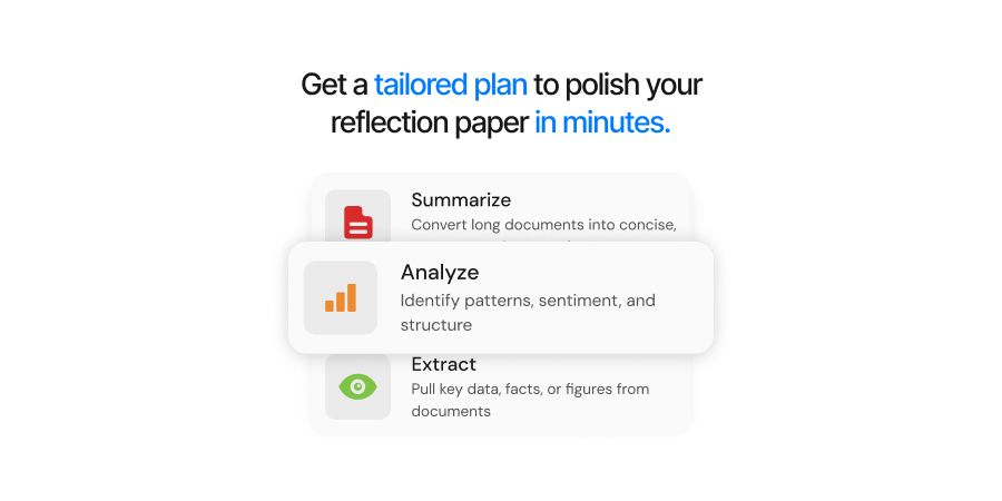 Ready to Reflect on Your Experiences?