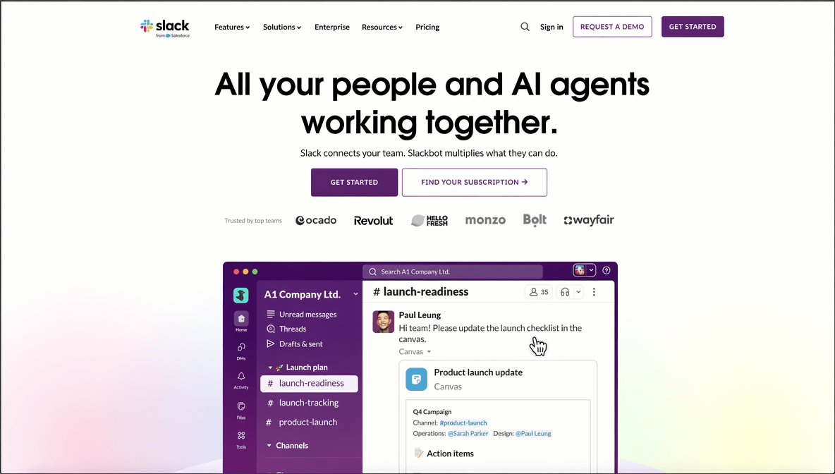 Slack AI Dashboard