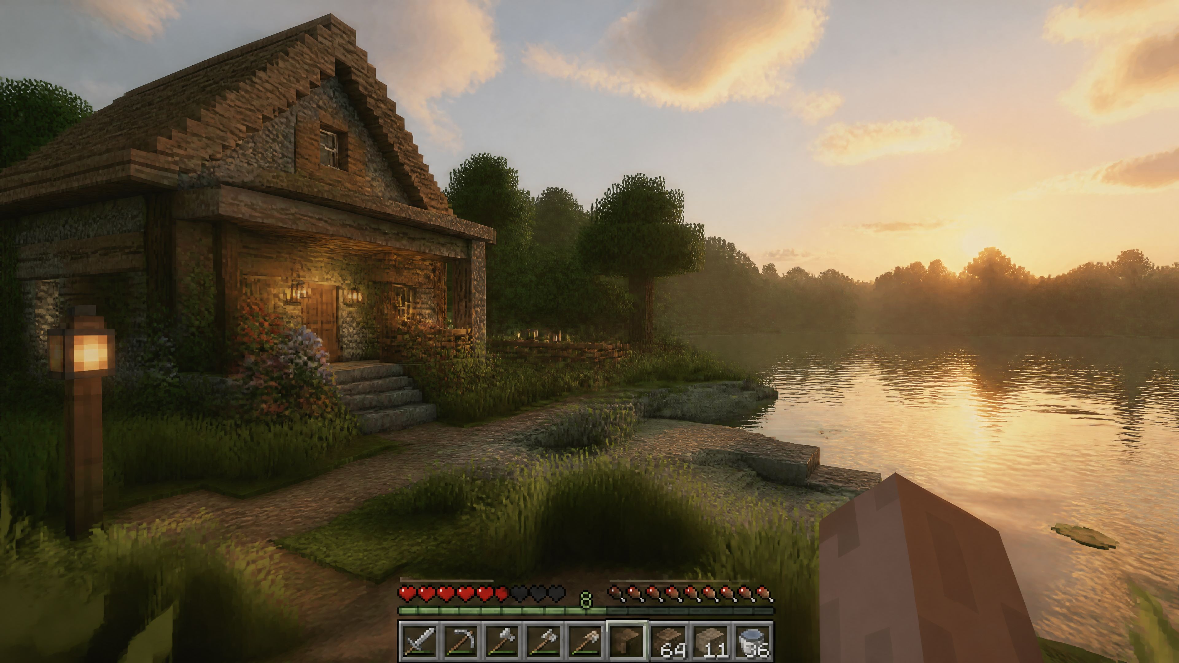 Survival game UI screenshot