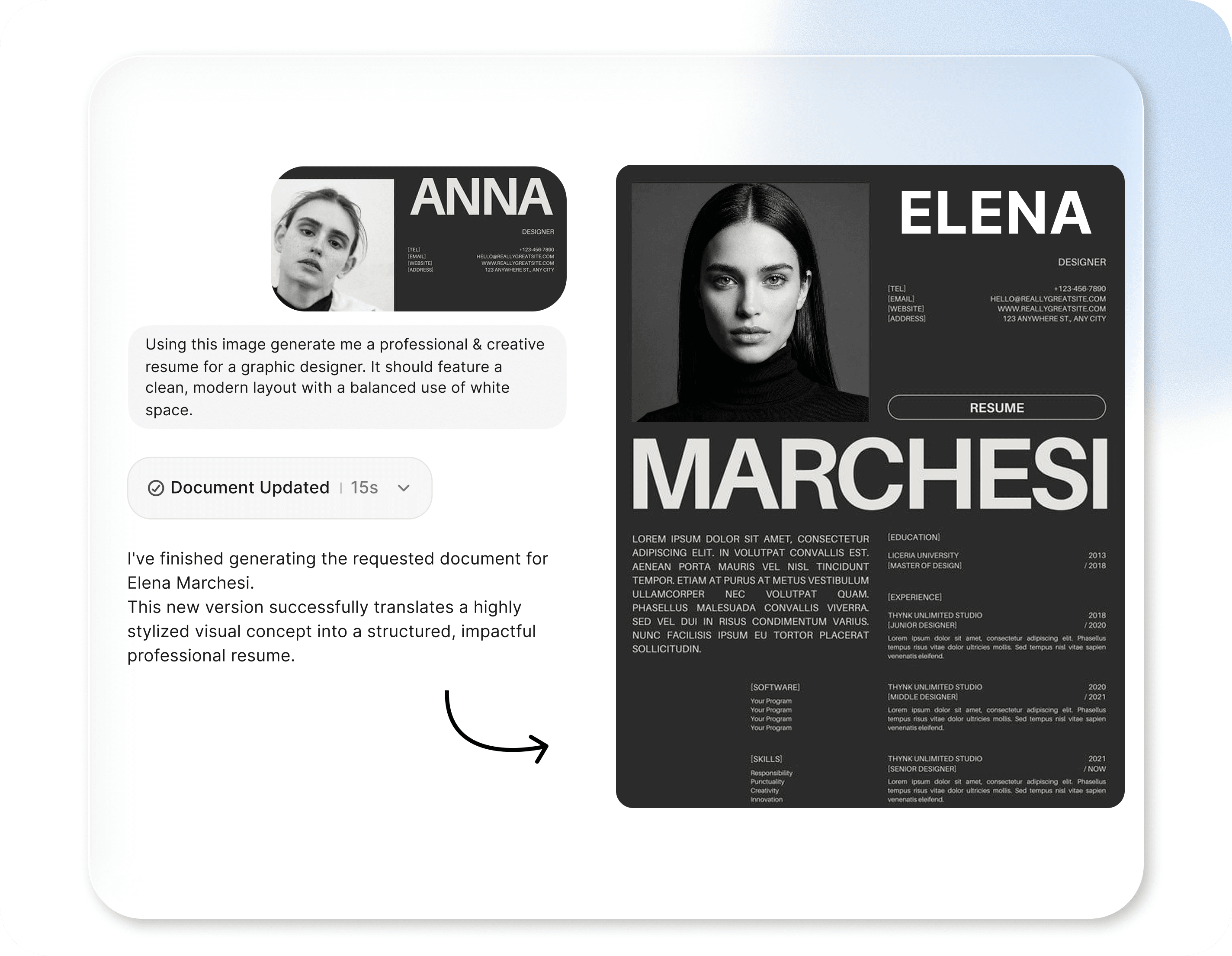 Transform Any Design Into Your Perfect Document