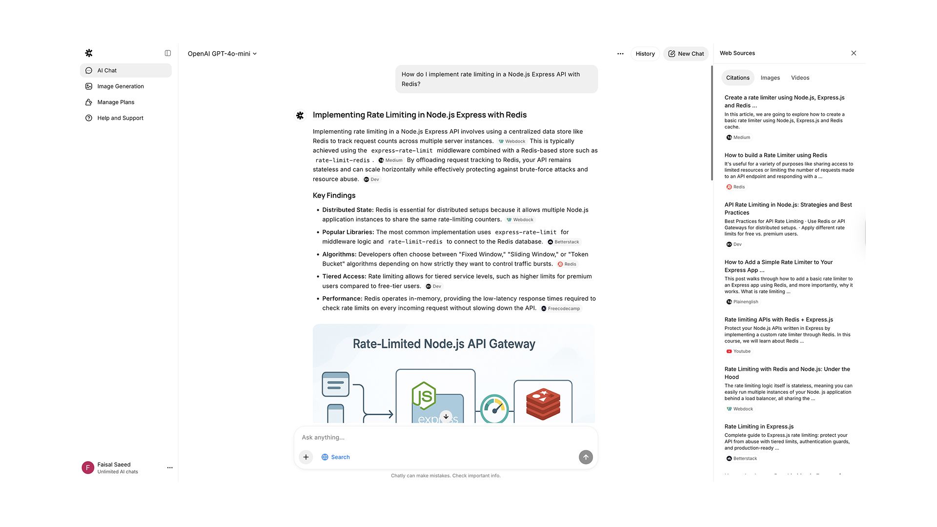 Web Search With Chatly